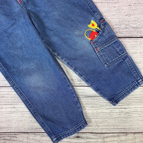 Vintage 2000 Blues Clues Denim Character Overalls - Picture 4 of 8